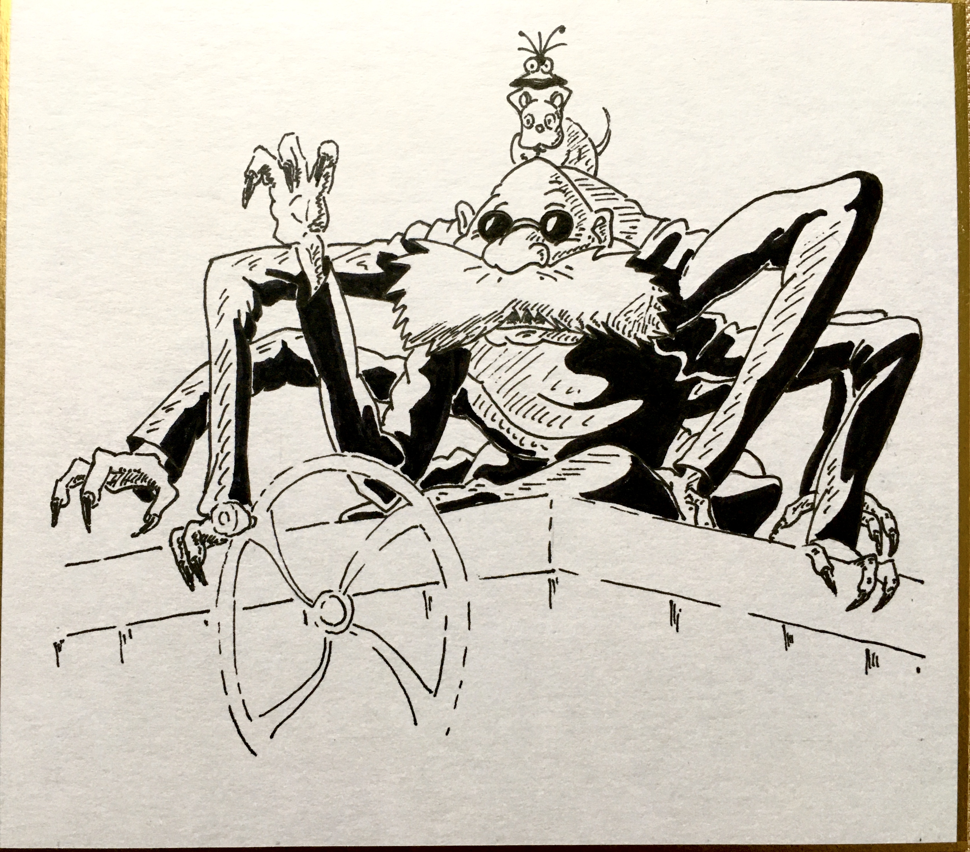 Traditional Artwork - Ghibli Studio Ink 10